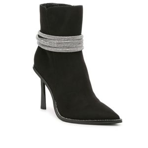 NIB JLo Silver Veina Boots